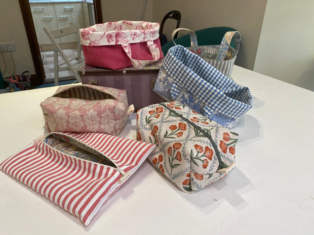 LEARN TO SEW Bag Making Class Thursday 4th December 2025