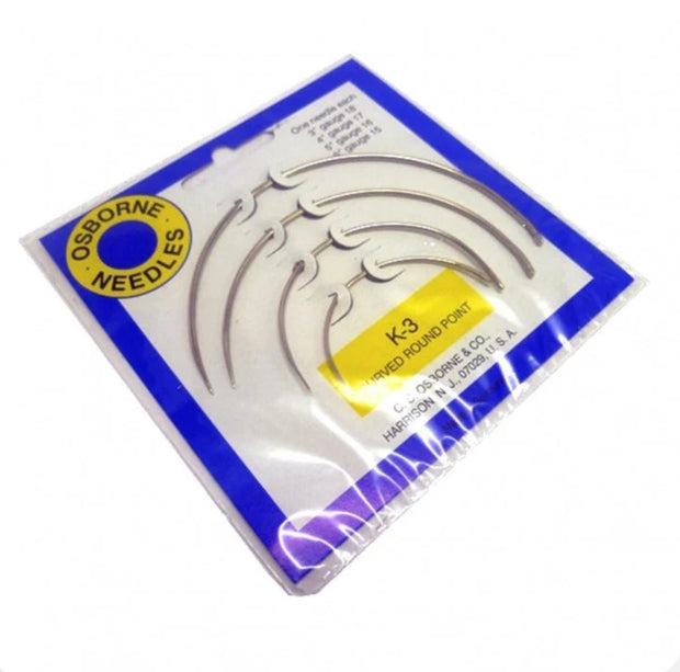 4 Pack Curved Needles